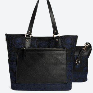 UNDER ONE SKY Sharma Embroidered Four-In-One Tote